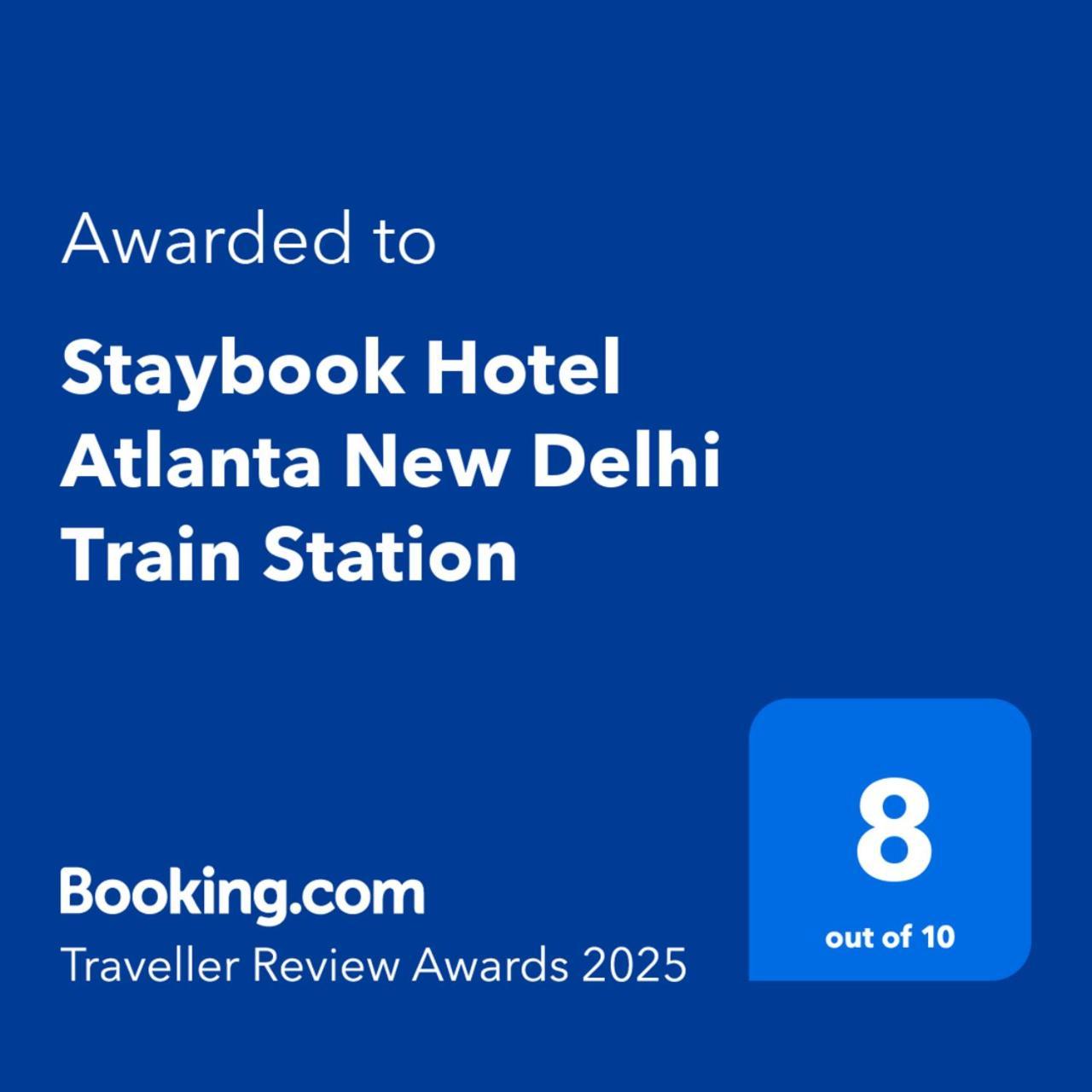 Staybook Hotel Atlanta New Delhi Train Station Buitenkant foto